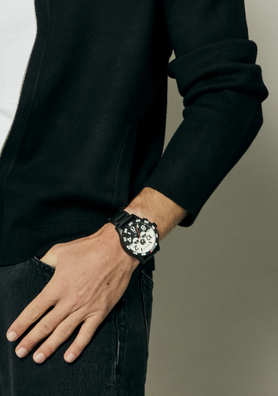 51-30 Chrono - Black / White / Black - Image 9