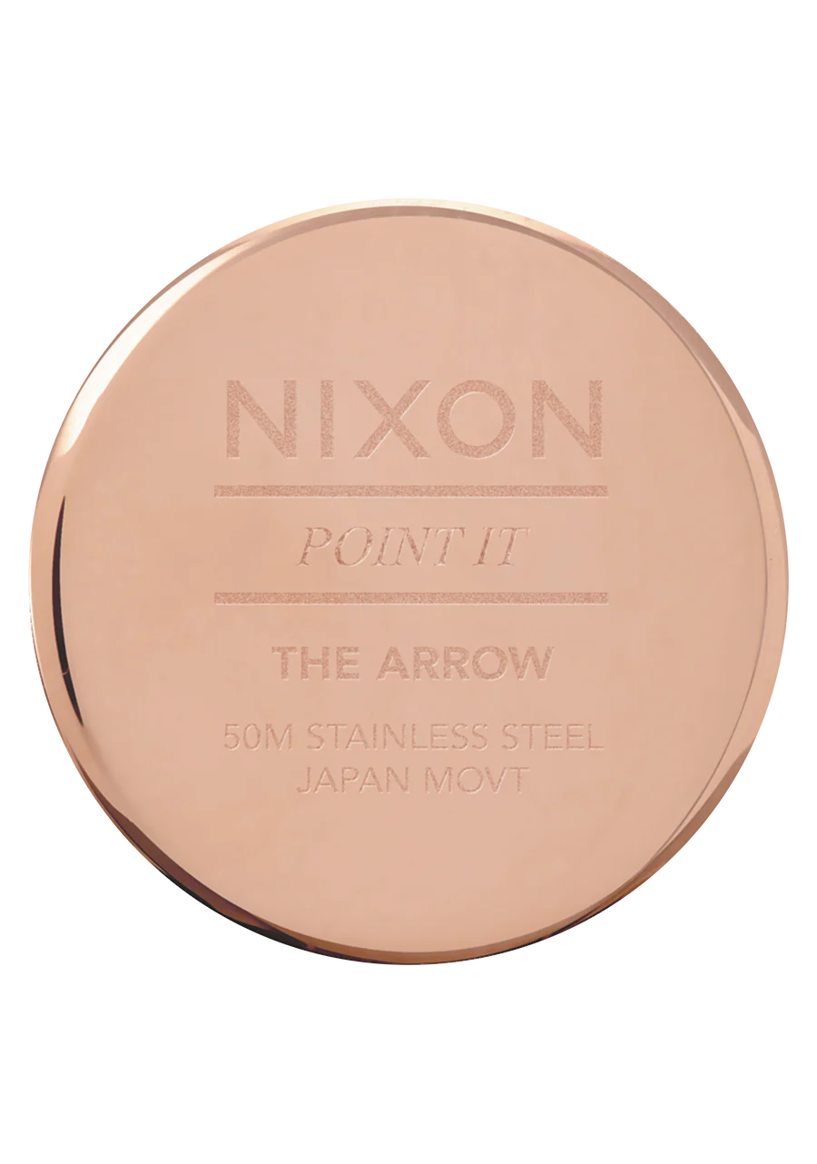 Arrow Leather - Rose Gold / Blue - Image 4