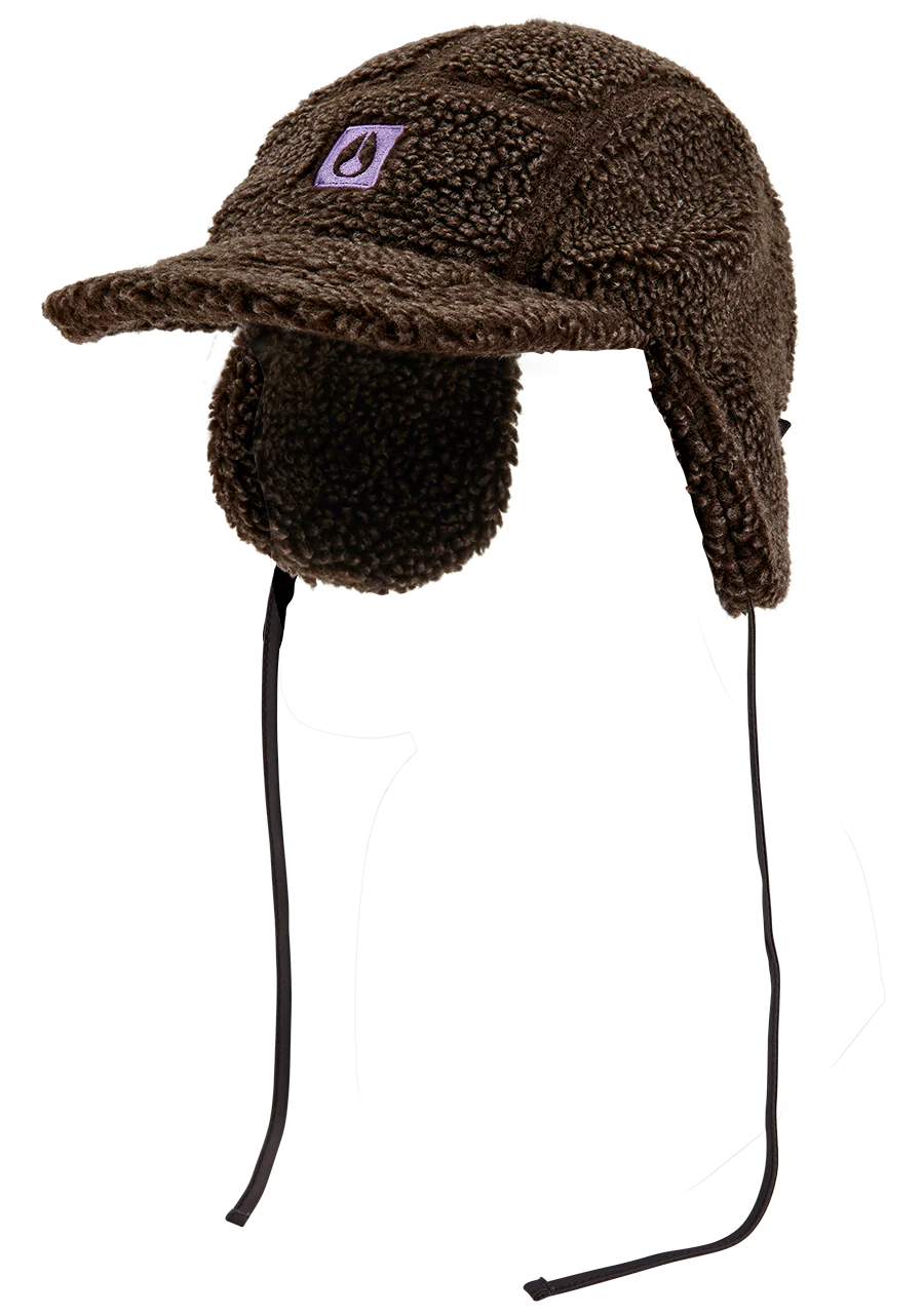 Babs Earflap Cap - Charcoal