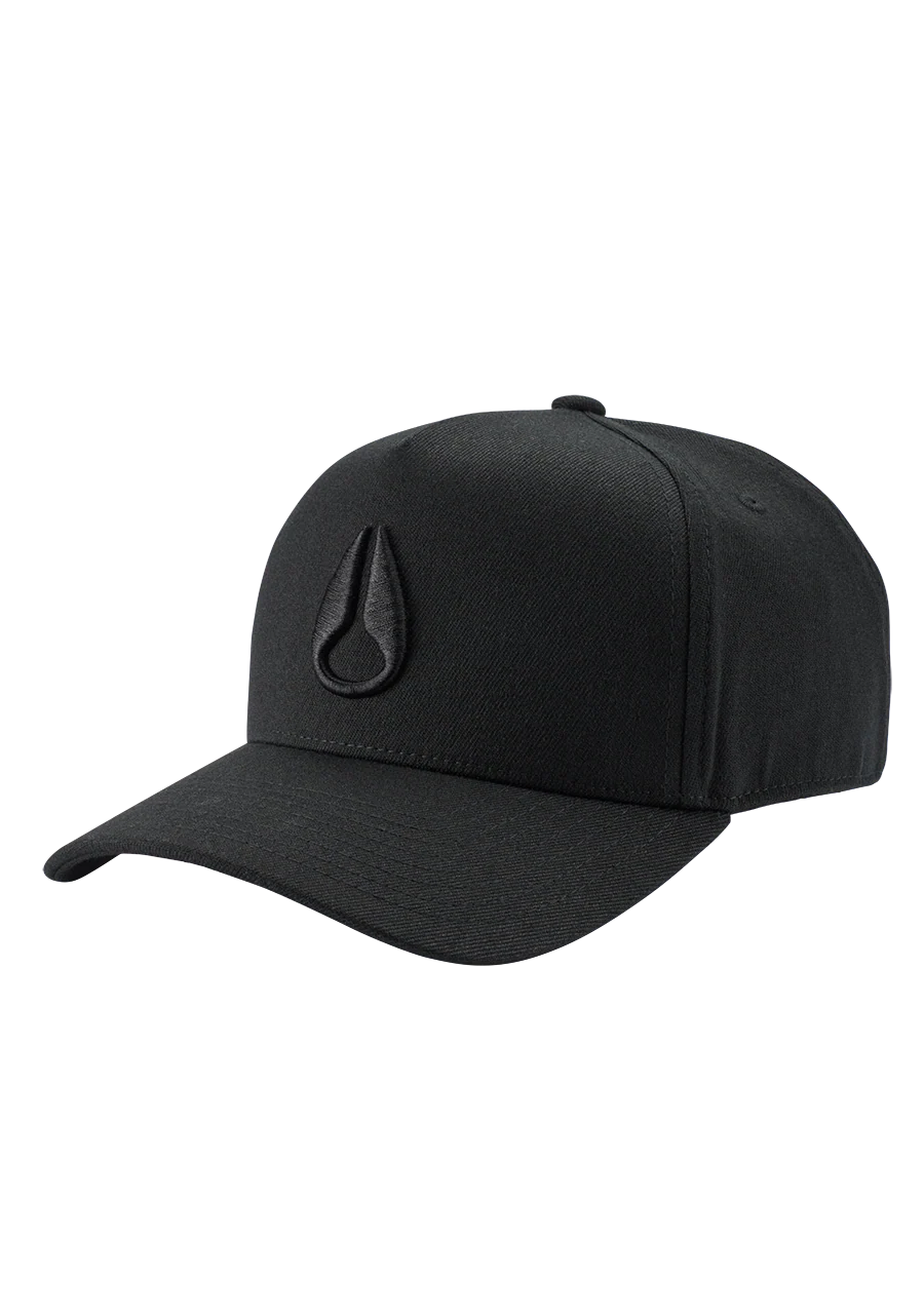 Deep Down Athletic Snapback - All Black / Black