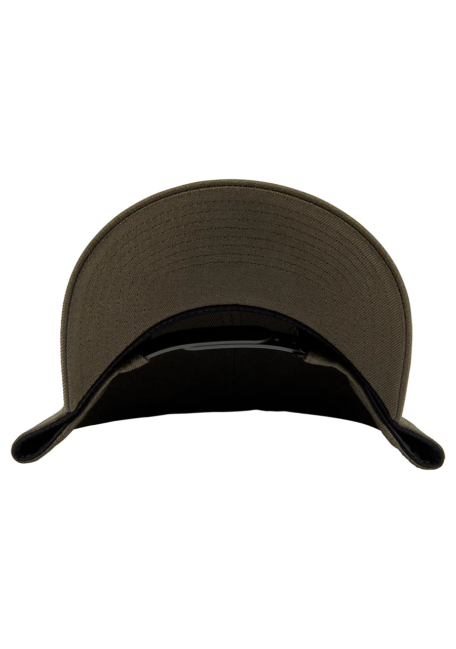 Deep Down Athletic Snapback - Olive / Black - Image 8