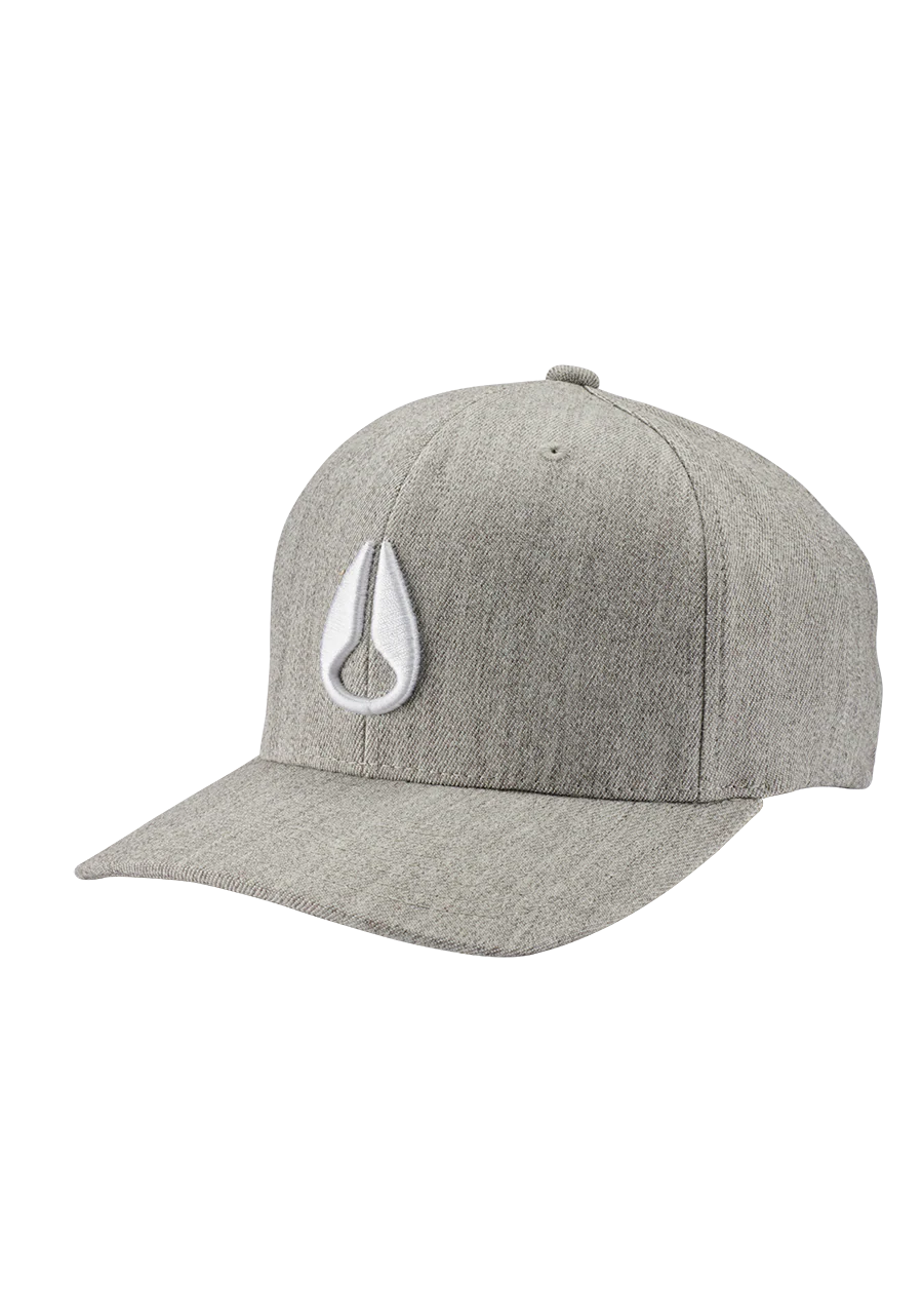 Deep Down Snapback - Heather Gray / White