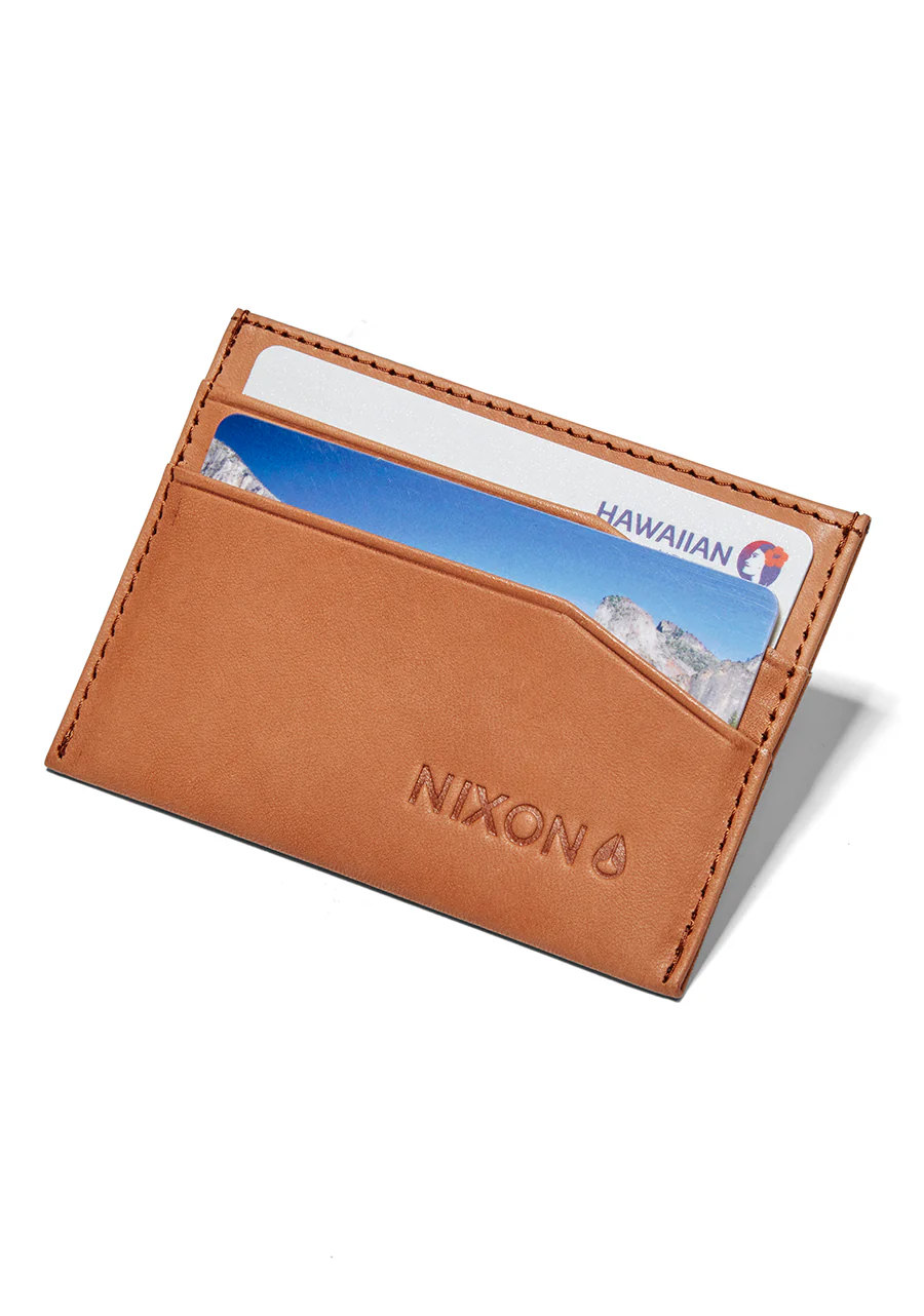 Flaco Leather Card Wallet - Tan - Image 2