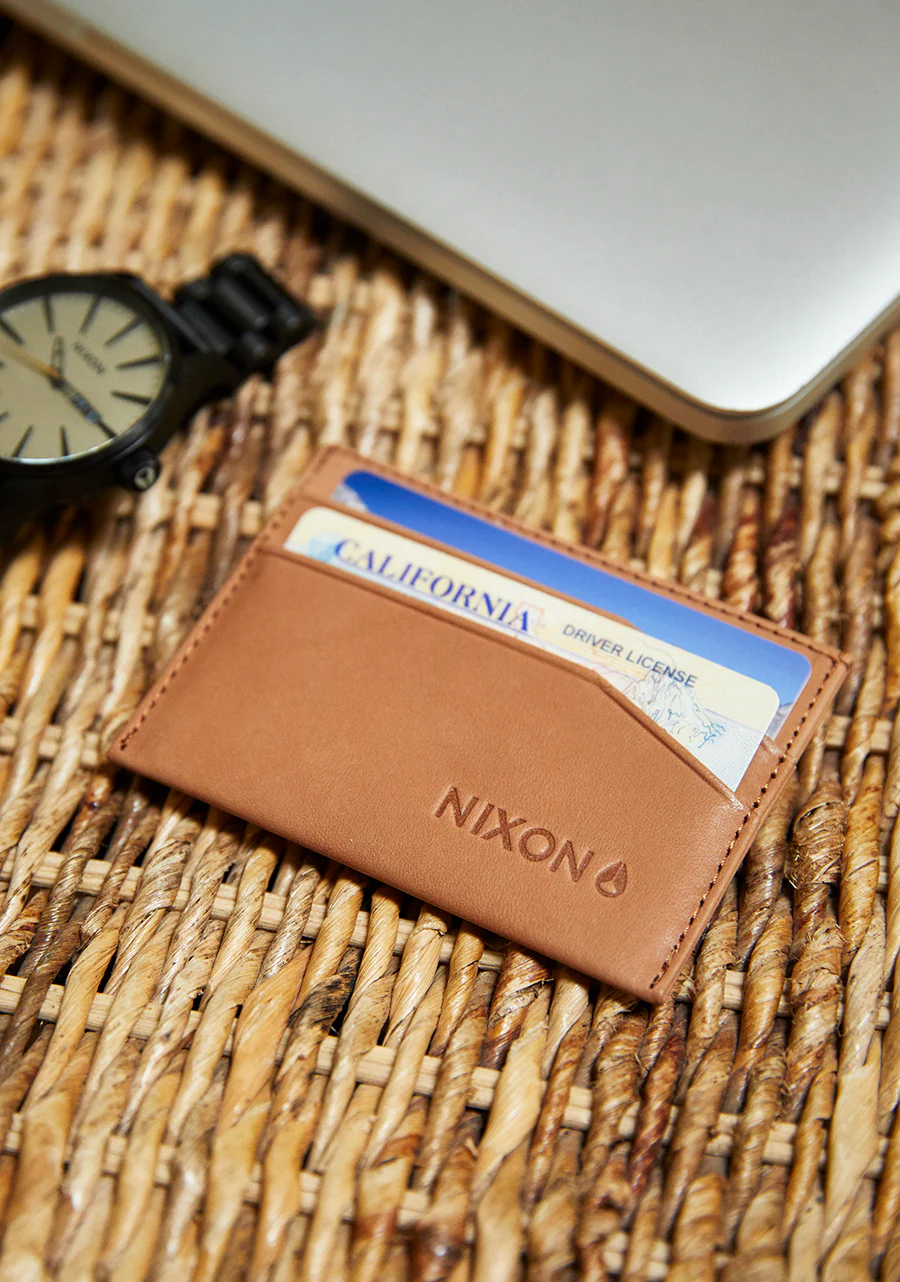 Flaco Leather Card Wallet - Tan - Image 4