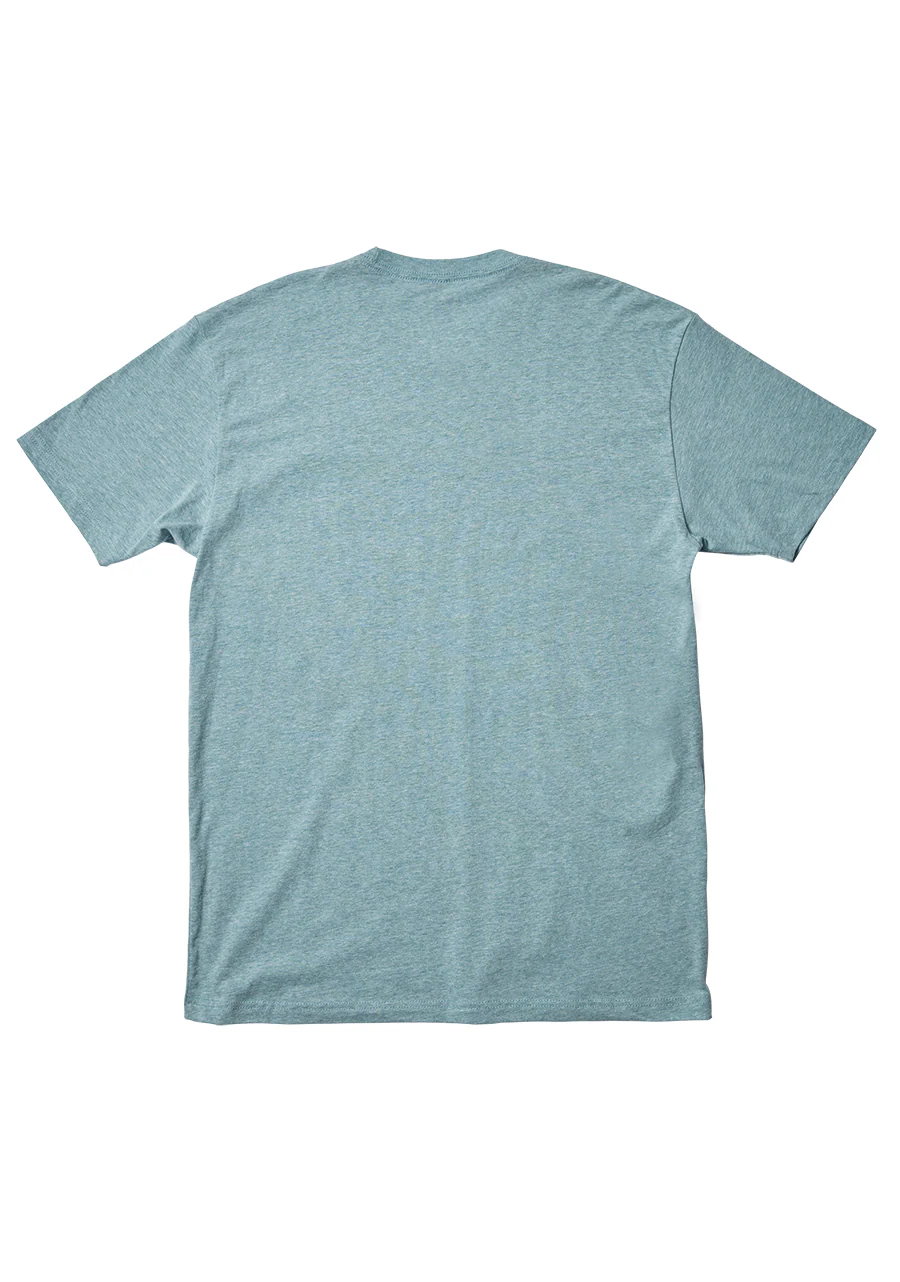 Harvey Repreve® T-Shirt - Heather Pacific - Image 2