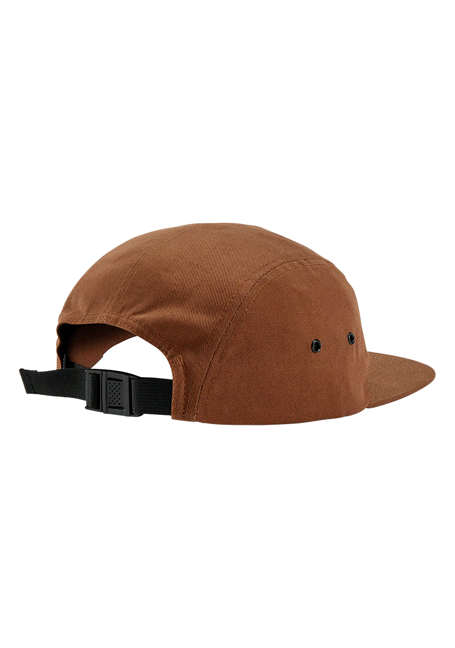 Mikey 5 Panel Hat - Brown - Image 2