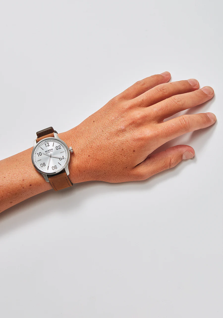 Patrol Leather - Silver / Brown - Image 5