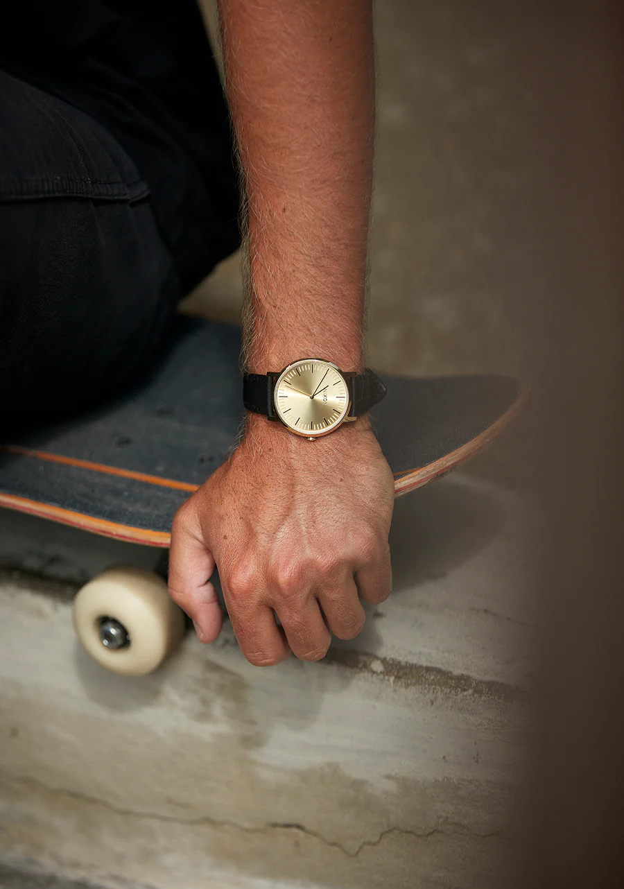 Porter Leather - All Black / Gold - Image 6