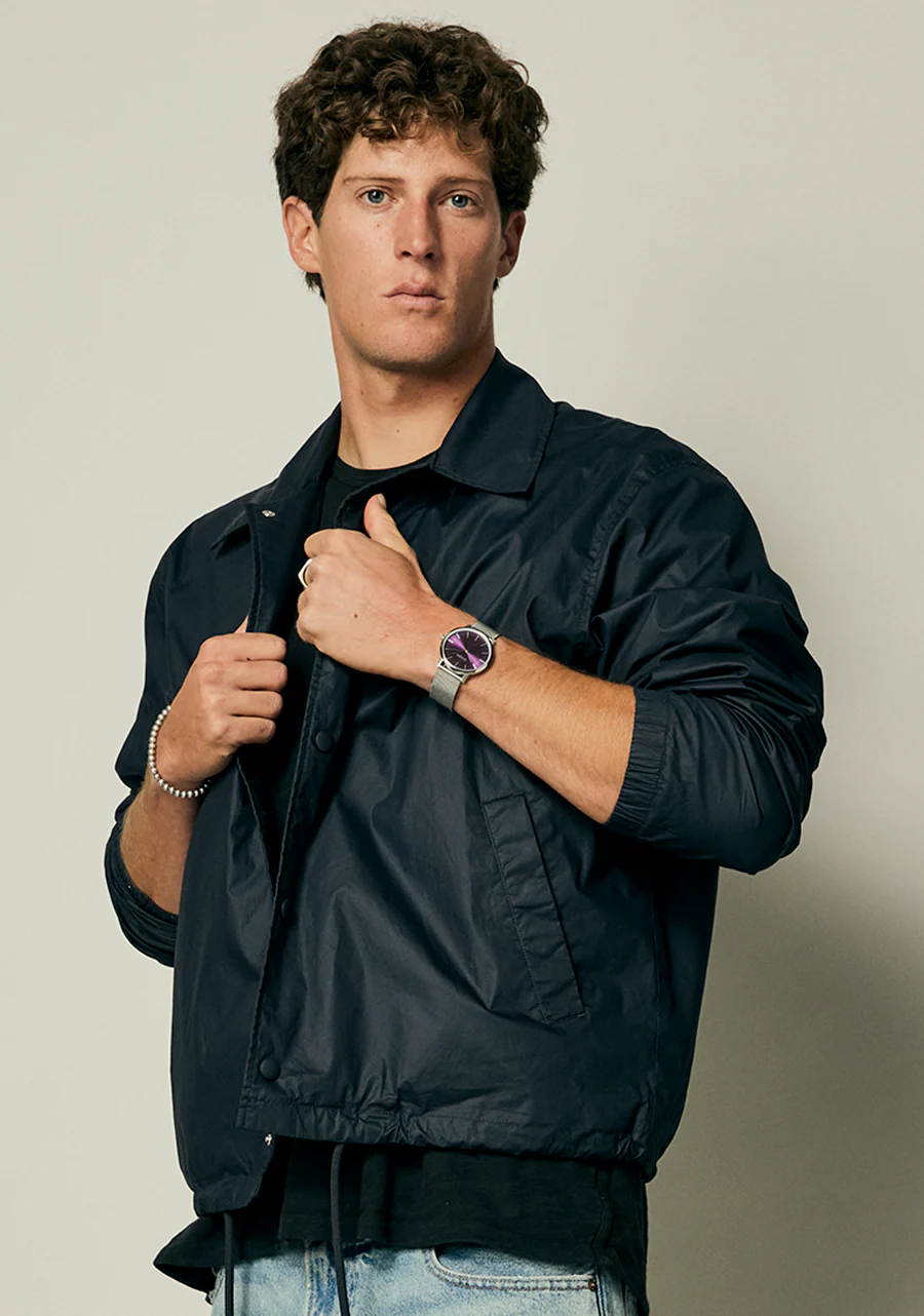 Porter Milanese - Silver / Purple Sunray - Image 6