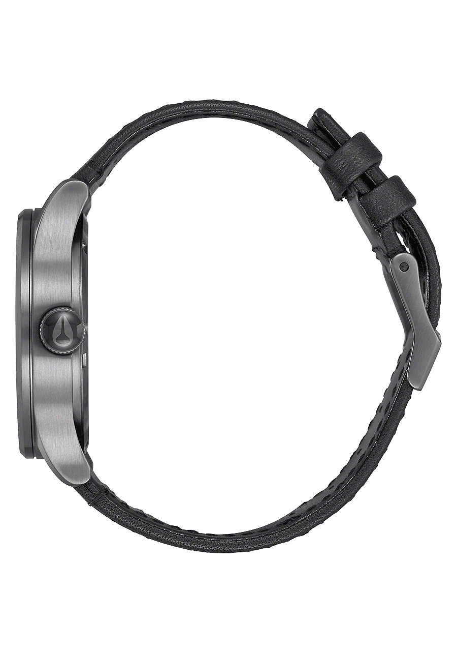 Sentry Leather - Gunmetal / Black - Image 2