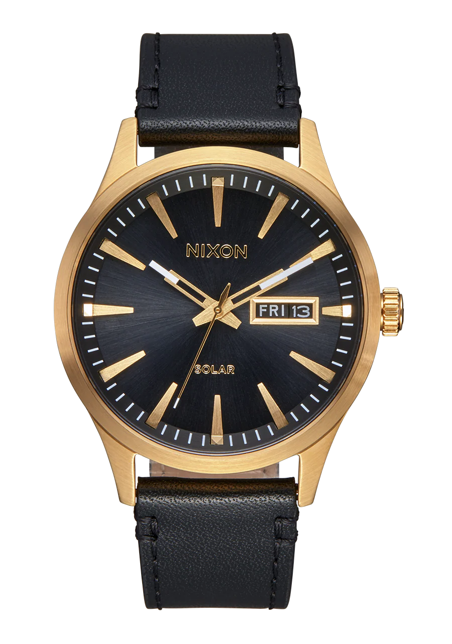 Sentry Solar Leather - All Gold / Black