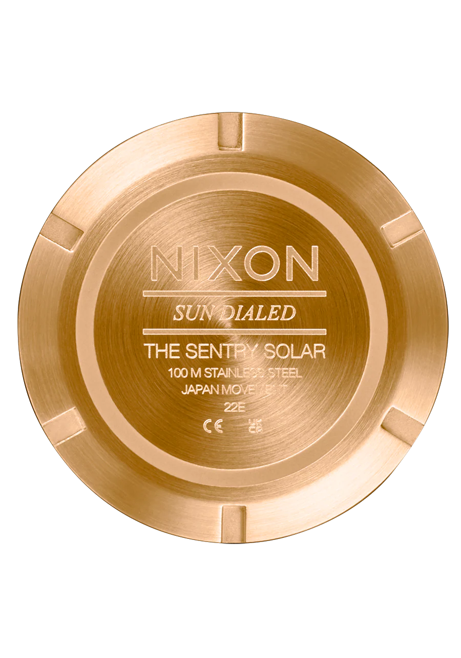 Sentry Solar Leather - All Gold / Black - Image 5