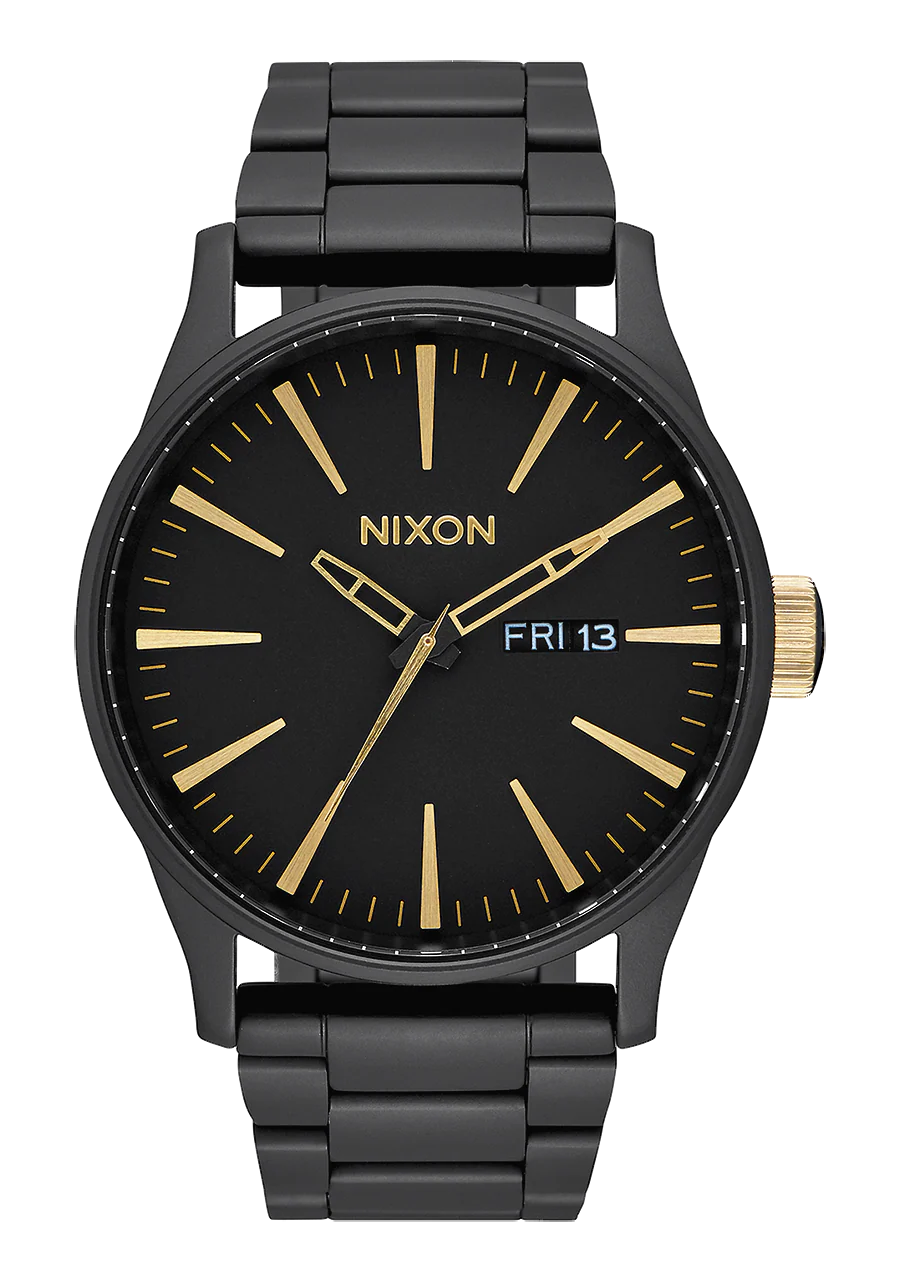Sentry Stainless Steel - Matte Black / Gold