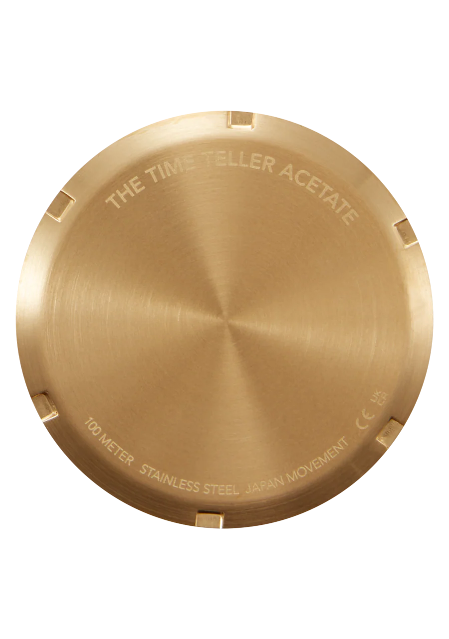 Time Teller Acetate - Cream Tortoise - Image 6