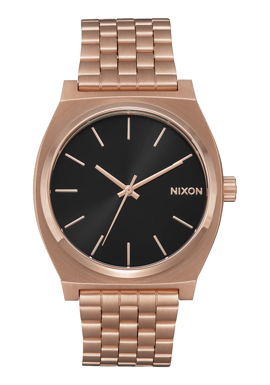 Time Teller - All Rose Gold / Black Sunray