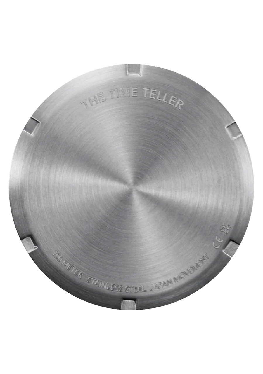 Time Teller Leather - Light Gold / White Sunray - Image 6