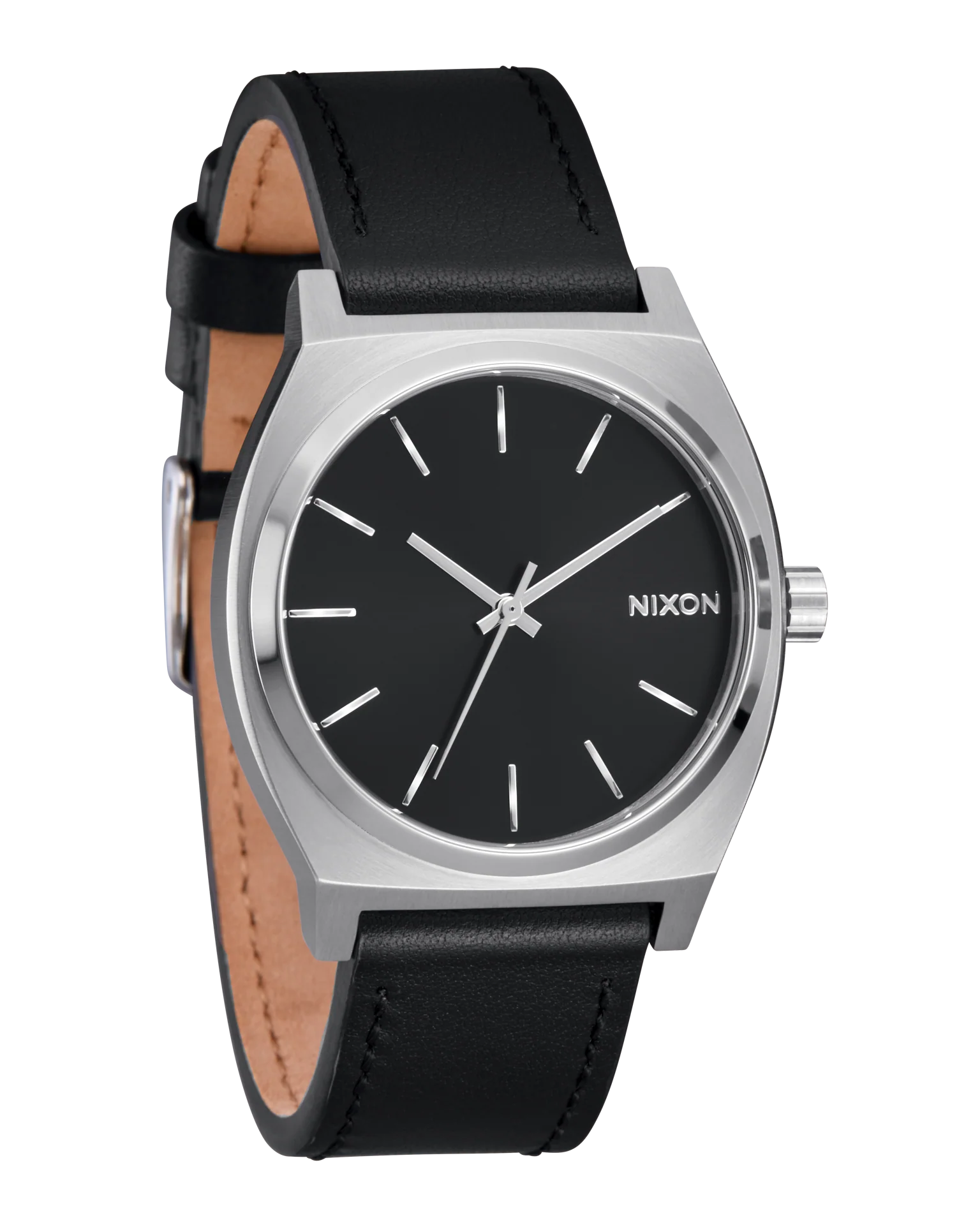 Time Teller Leather - Silver / Black - Image 2